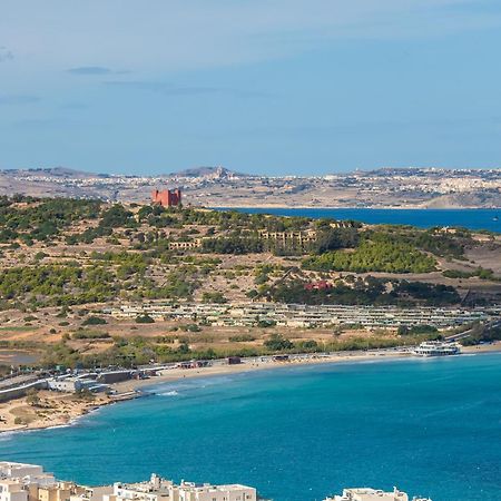 Clifftop Modern Apartment Mellieħa Eksteriør billede