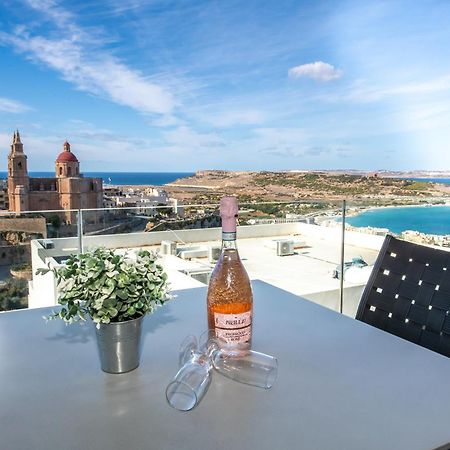 Clifftop Modern Apartment Mellieħa Eksteriør billede