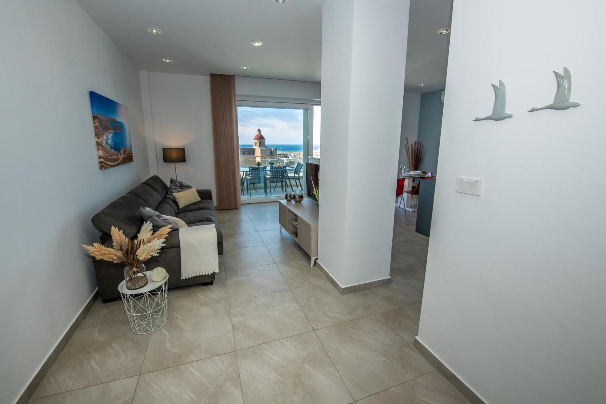 Clifftop Modern Apartment Mellieħa Eksteriør billede