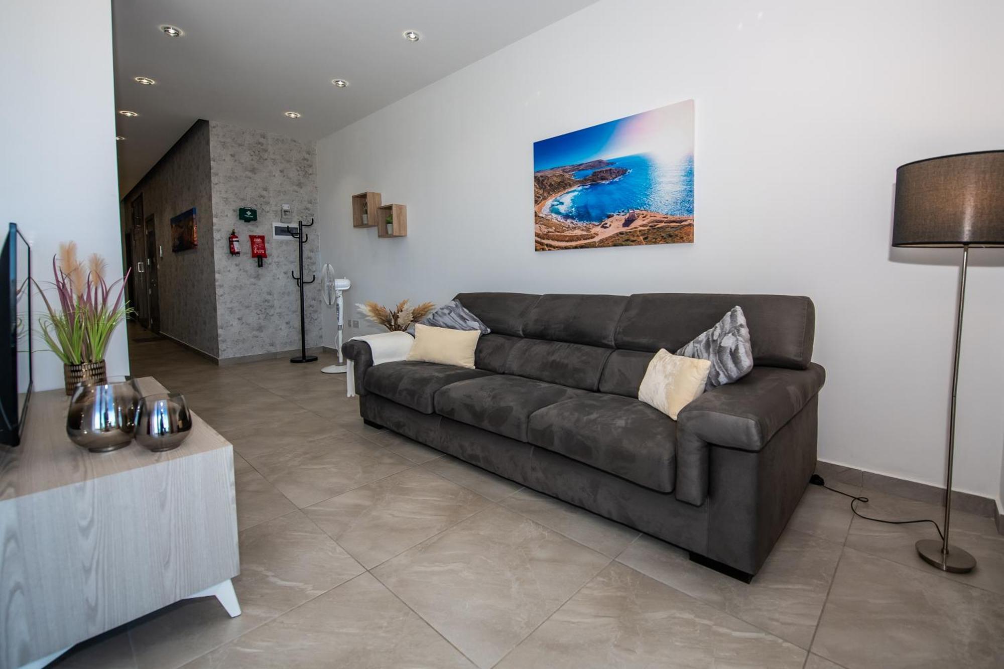 Clifftop Modern Apartment Mellieħa Eksteriør billede